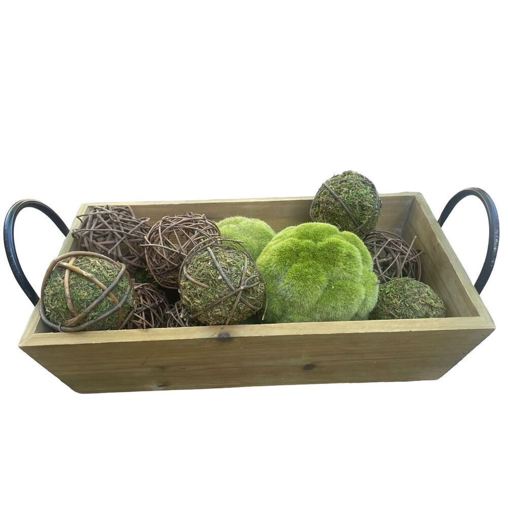 Preserved Decorative Moss Balls *Set of 12*